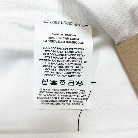 Nike Women's NikeCourt Dri Fit Victory Tennis Skort White Size XL - Picture 6 of 7